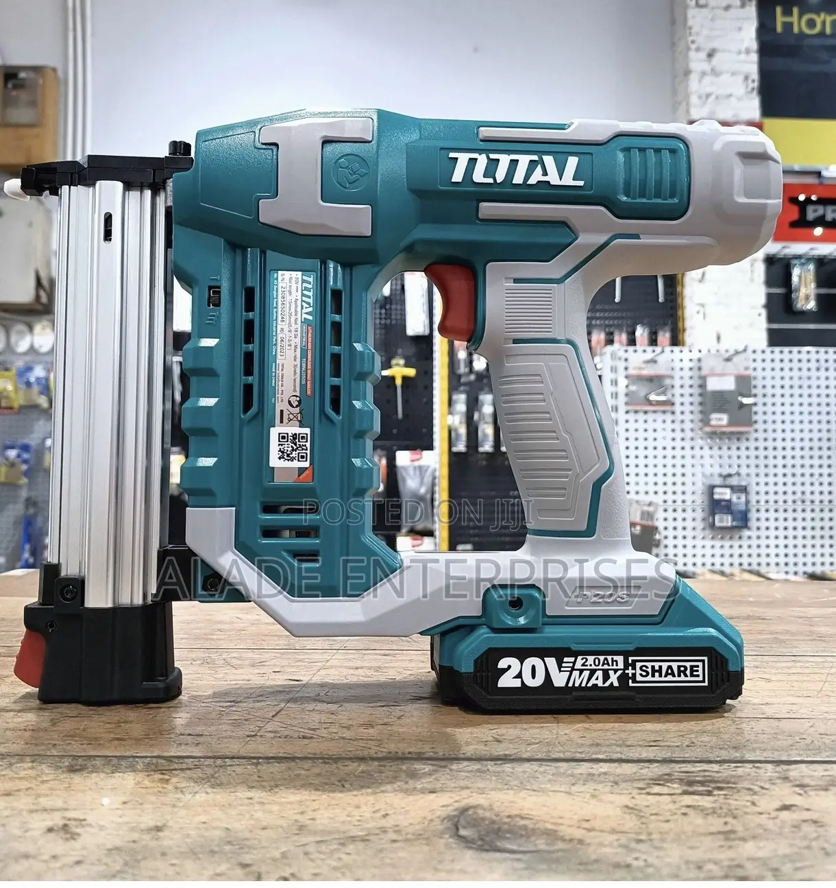 Total Lithium-Ion Cordless Brad Nailer Kit F15 ~ F35 With Battery