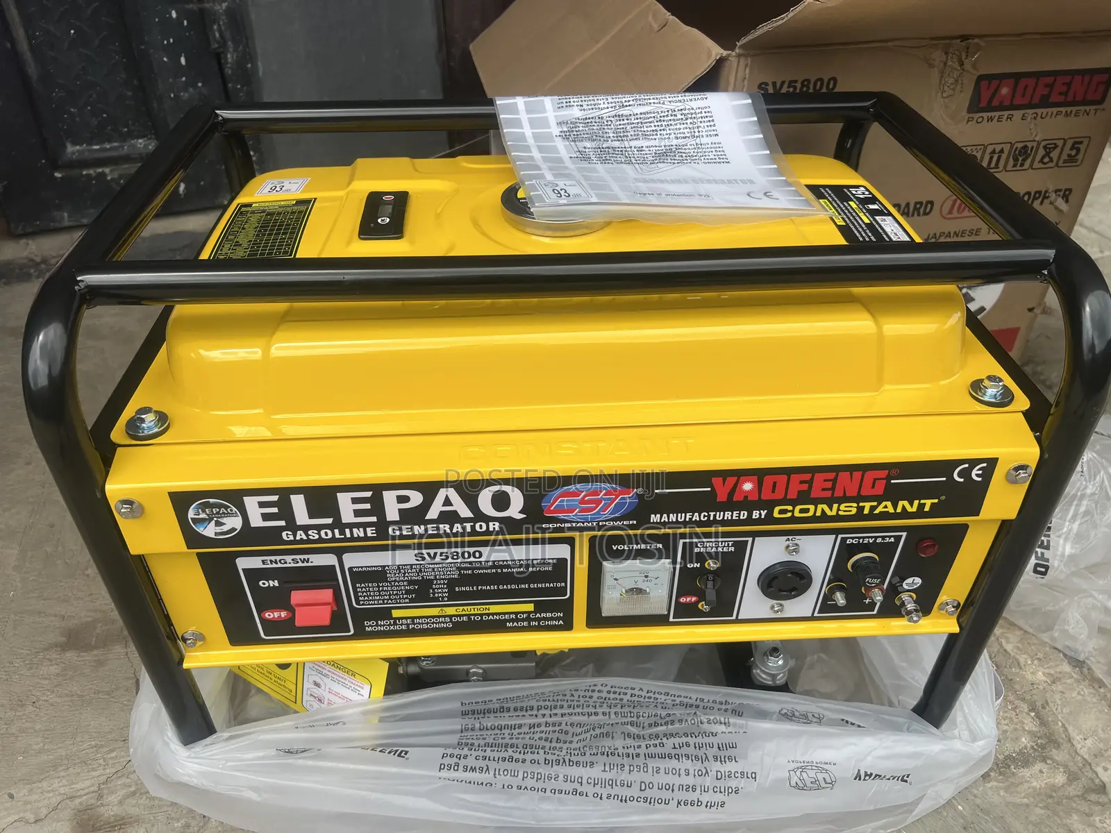 Elepaq 3.8kva Brand New