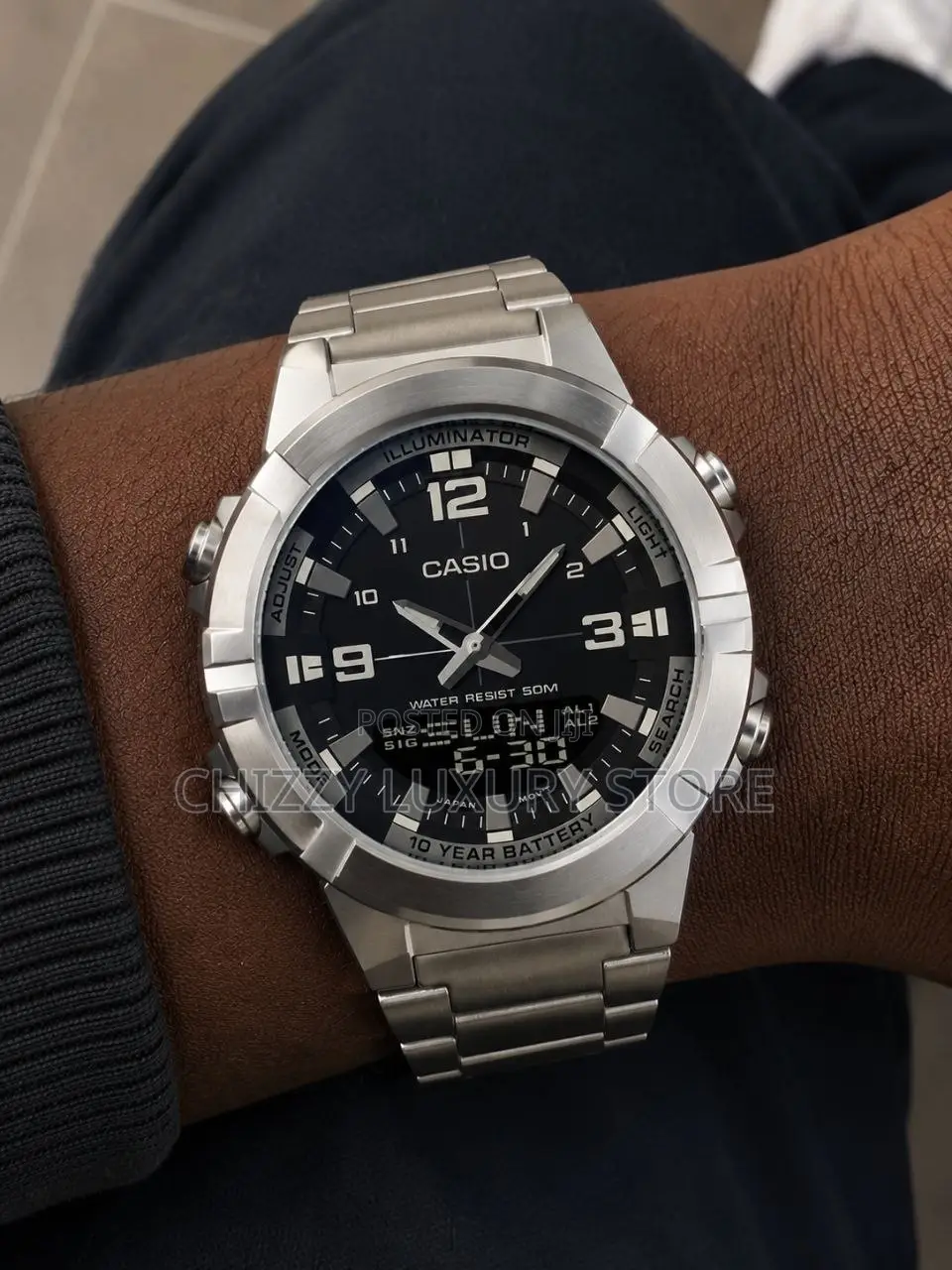 Casio Quality Luxury Men Automatic Engine Wristwatch