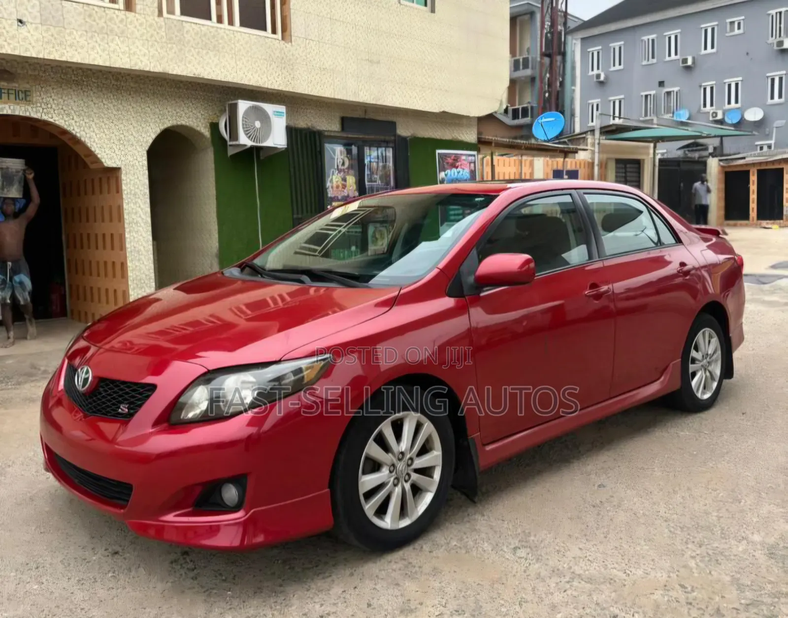 Toyota Corolla S 4dr Sedan (1.8L 4cyl 4A) 2009 Burgundy