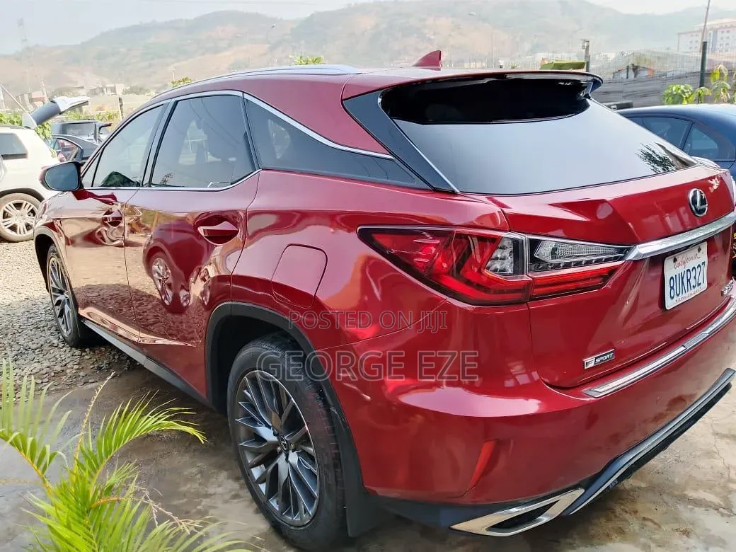 Lexus RX 350 F Sport AWD 2018 Red