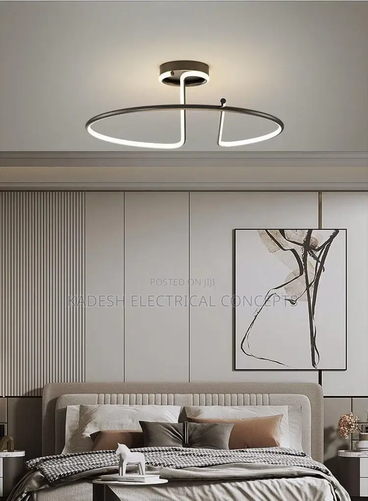 Modern Circular Led Ceiling Children's Decoration for Bedroom