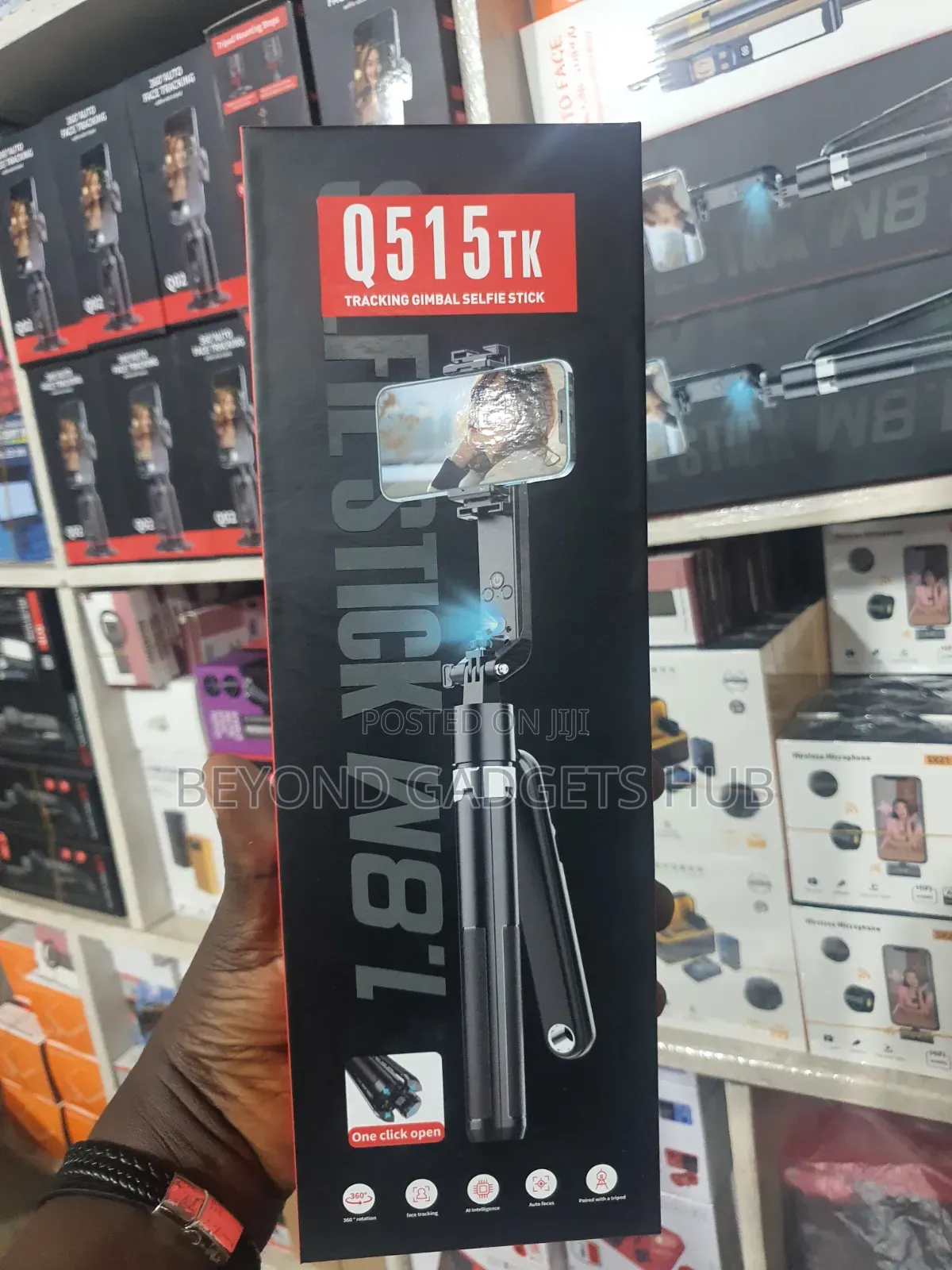 Q515tk Tracking Gimbal Selfie Stick