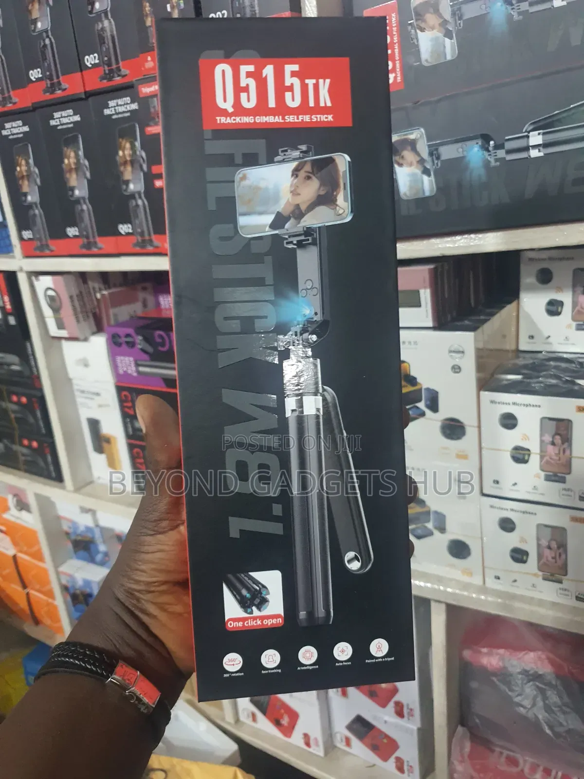 Q515tk Tracking Gimbal Selfie Stick