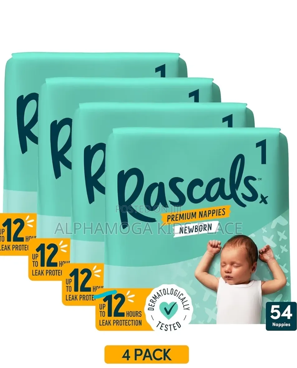 Rascals Premium Diaper Size 1 to 7