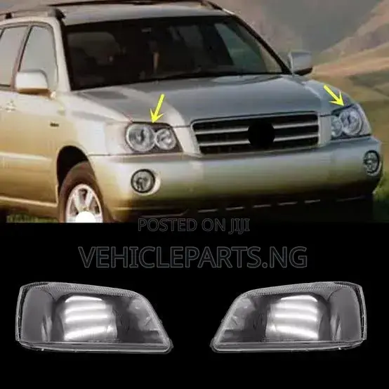 Headlights Cover Toyota Highlander 2001-2007