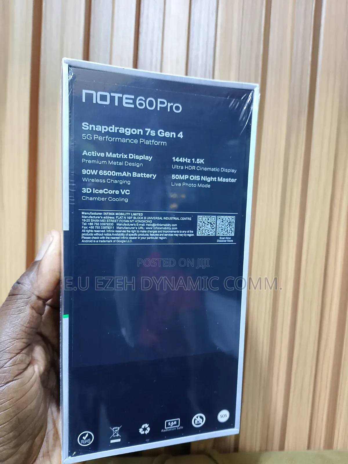 New Infinix Note 60 Pro 256 GB