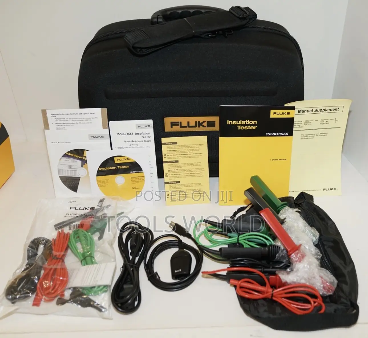 Fluke 1555 Fc 10kv Insulation Resistance Tester – Professional