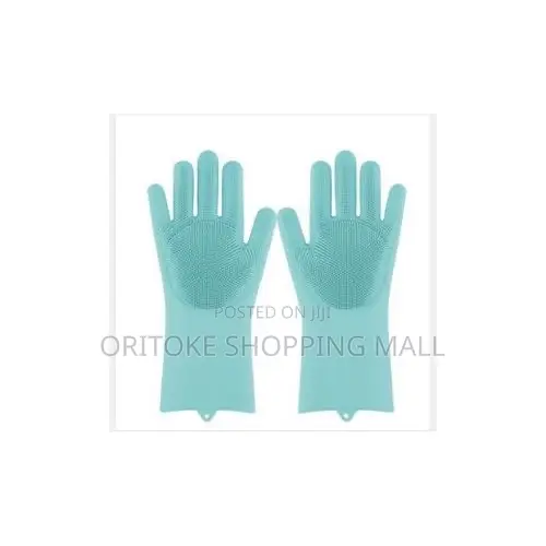 Core Silicone Scrub Gloves for Cleaning Set of 2 Hands