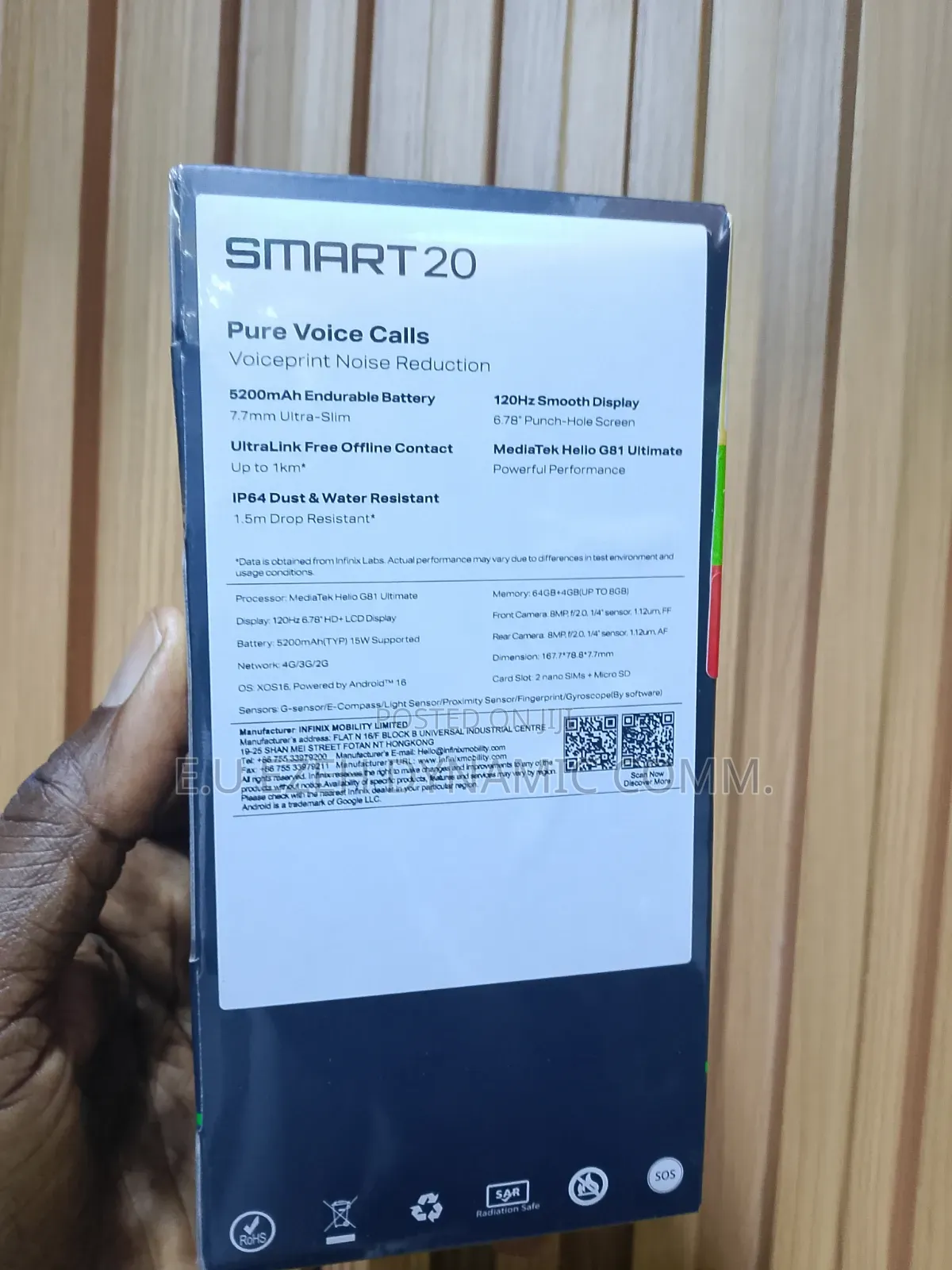 New Infinix Smart 20 64 GB