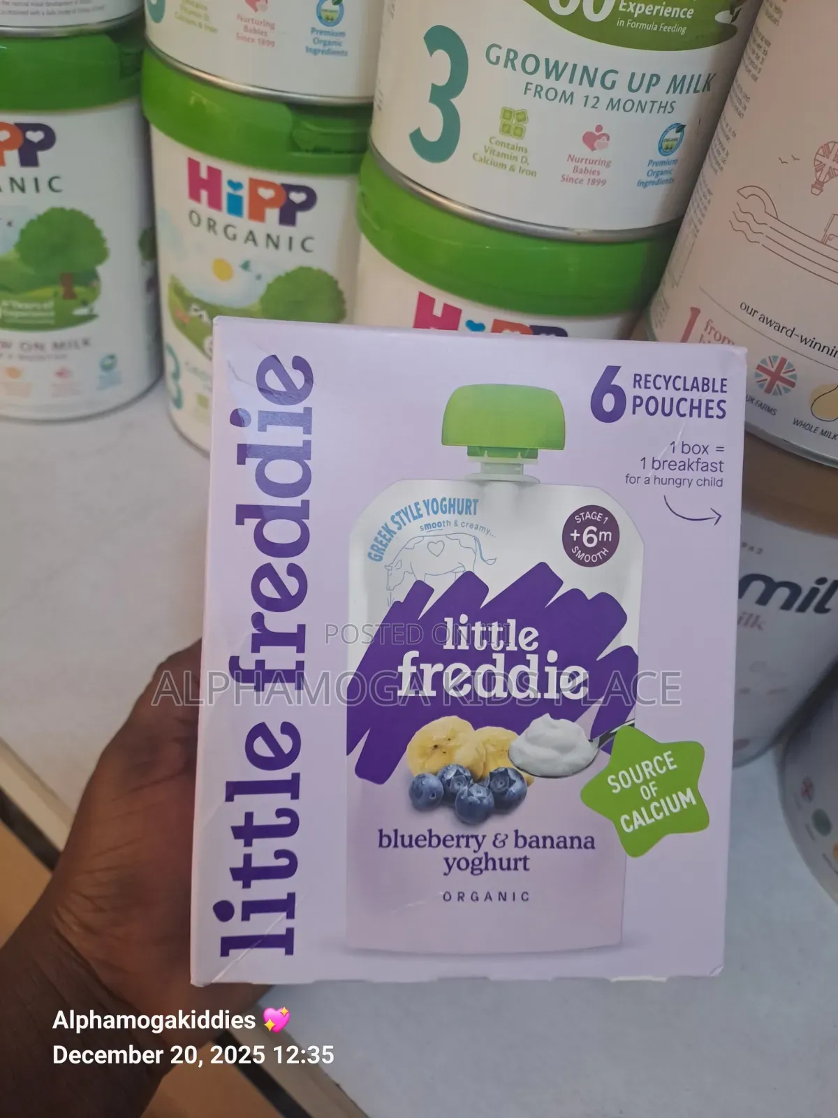 Little Freddie Baby Yogurt