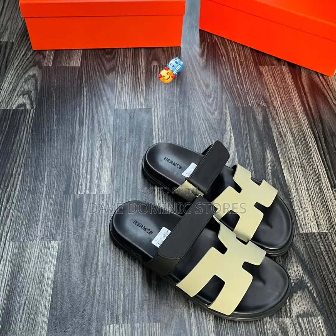 New in Hermes Chyper Kashmir Crype Sandals