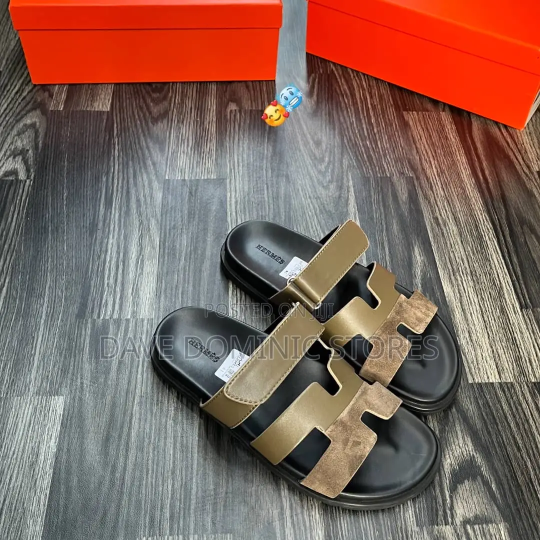New in Hermes Chyper Kashmir Crype Sandals
