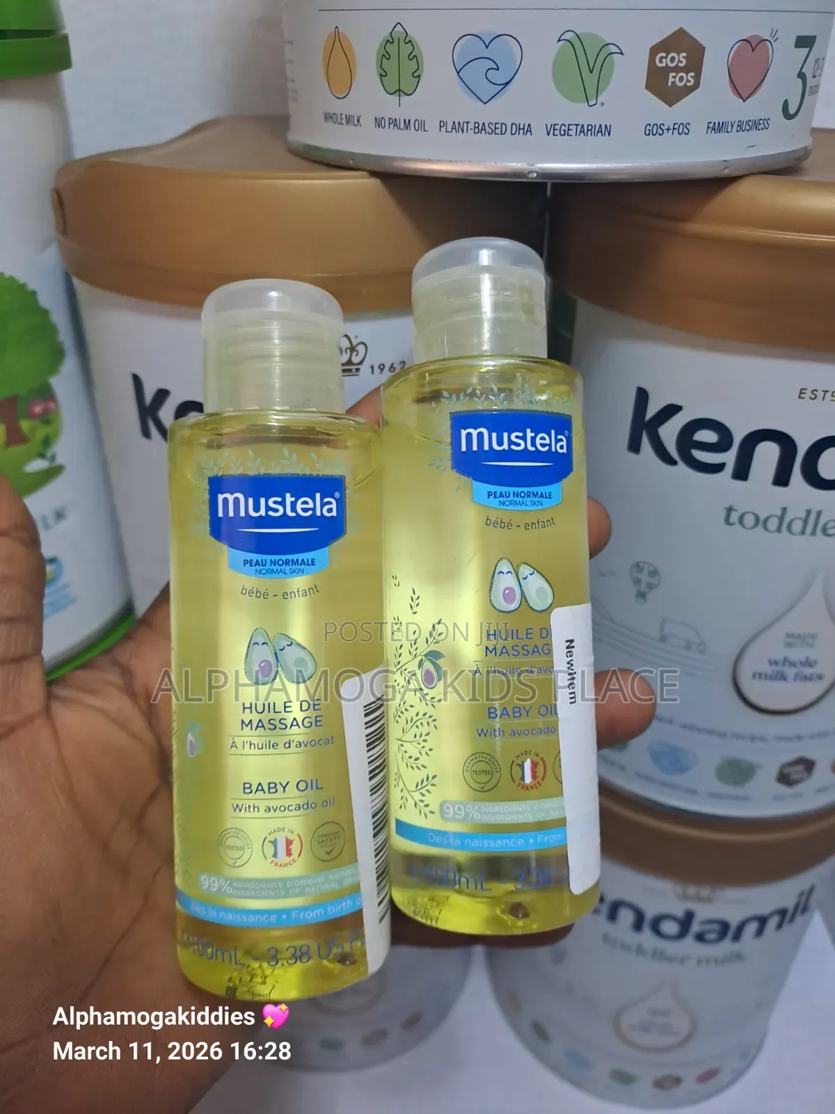 Mustela's Baby Oil 100ml