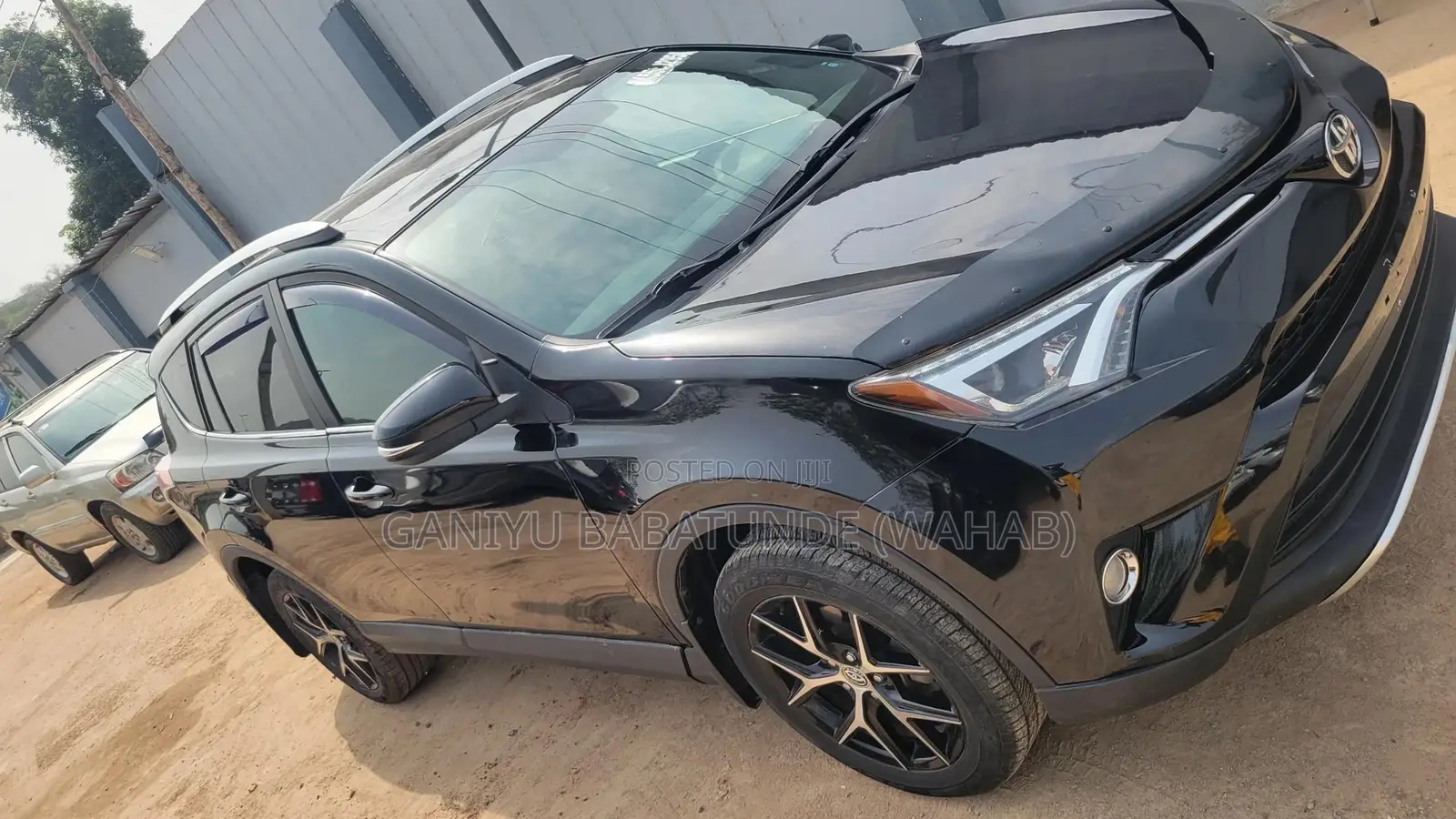 Toyota RAV4 XLE AWD (2.5L 4cyl 6A) 2017 Black