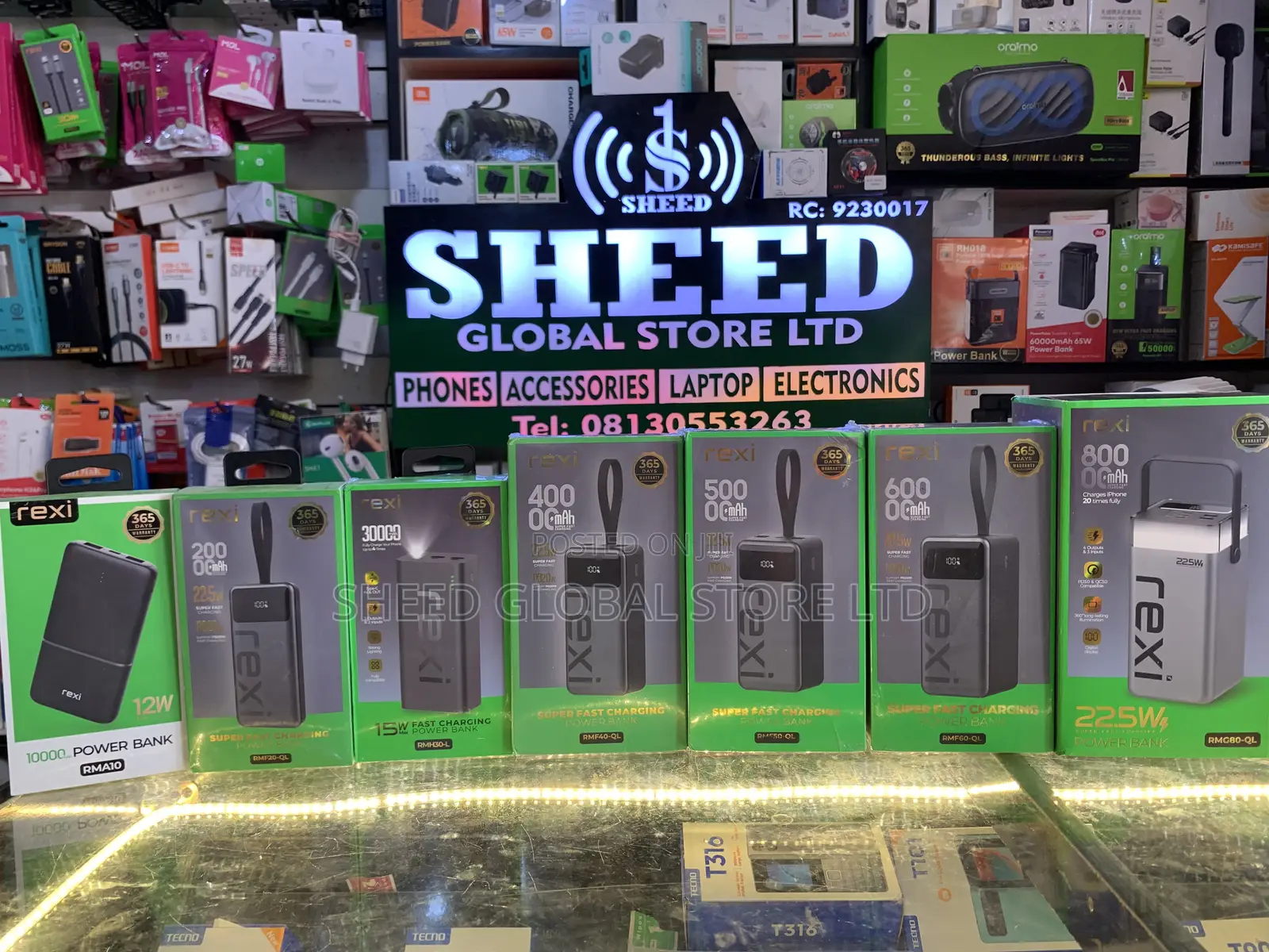 Rexi 30,000mah Powerbank