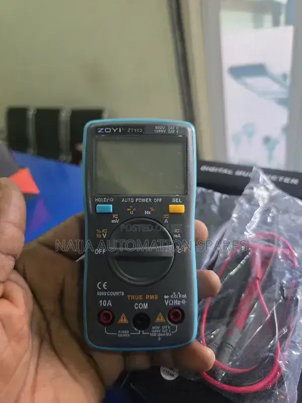 Digital Multimeter Zoyi Zt-102 6000
