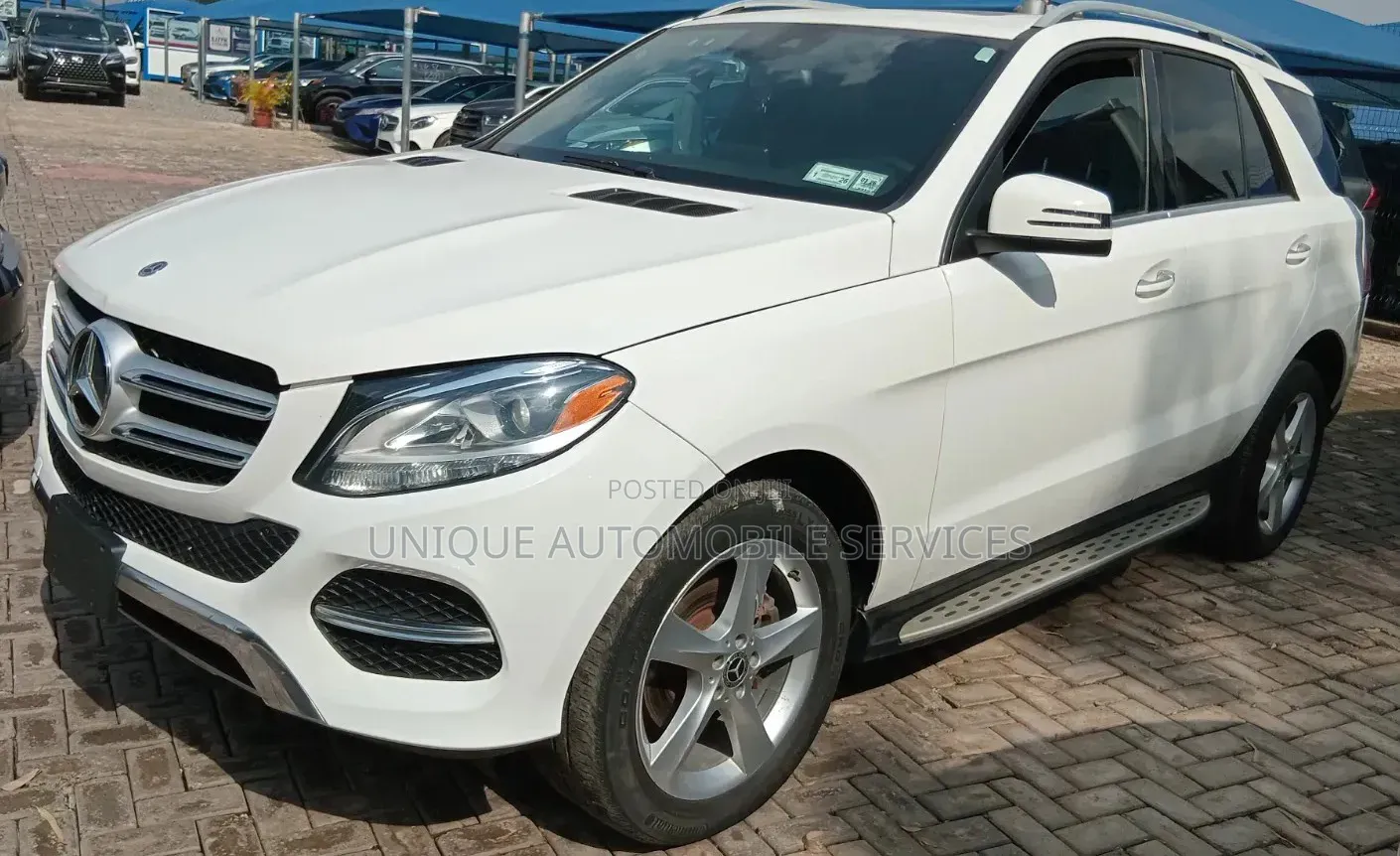 Mercedes-Benz GLE-Class GLE 350d 4MATIC 2018 White