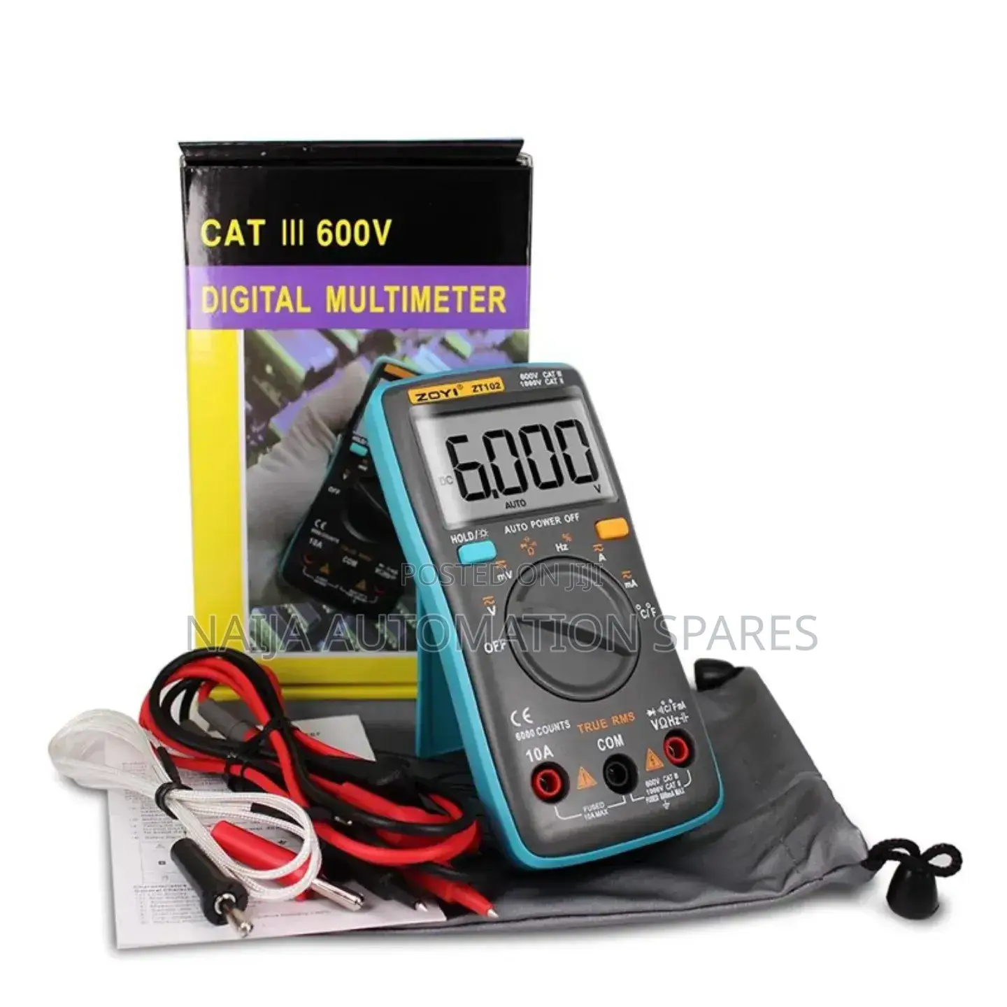 Digital Multimeter Zoyi Zt-102 6000