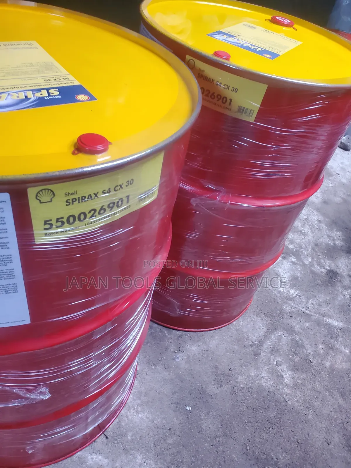Shell Spirax S4 Cx 30 Oil Drum