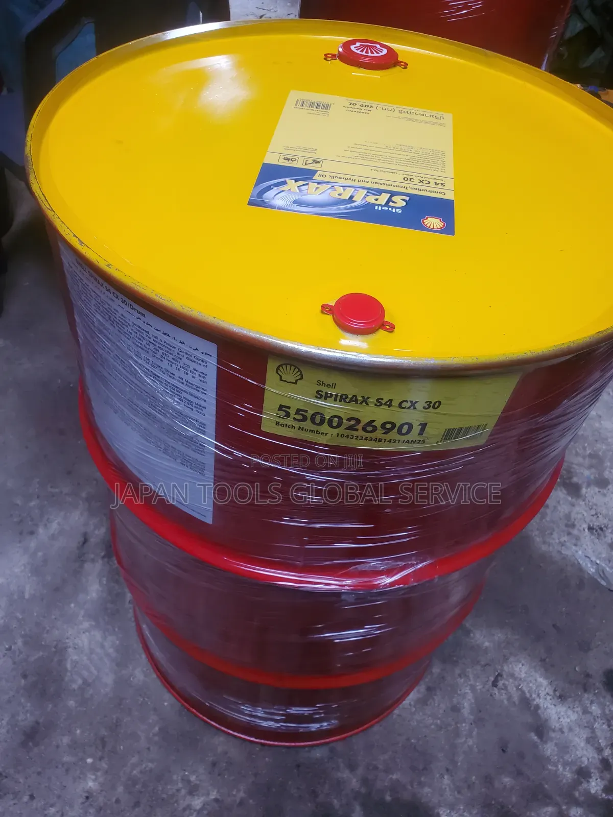 Shell Spirax S4 Cx 30 Oil Drum