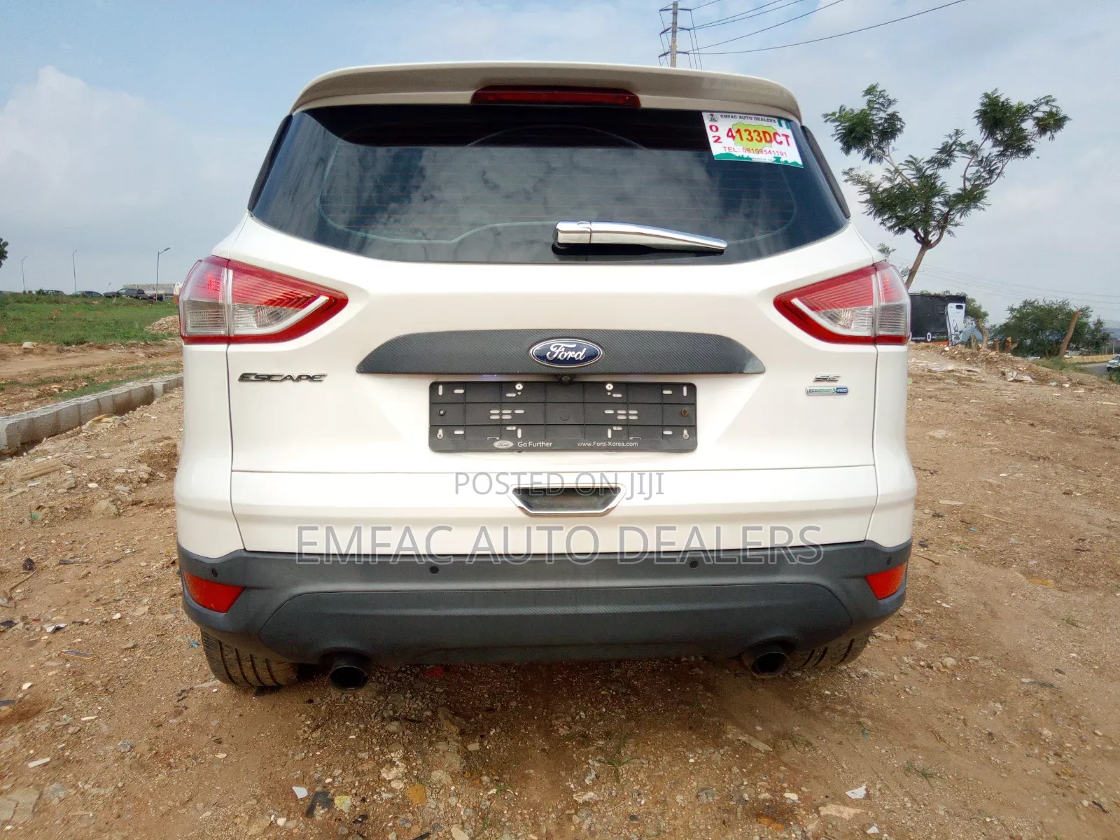 Ford Escape SE 4dr SUV AWD (1.6L 4cyl Turbo 6A) 2014 White
