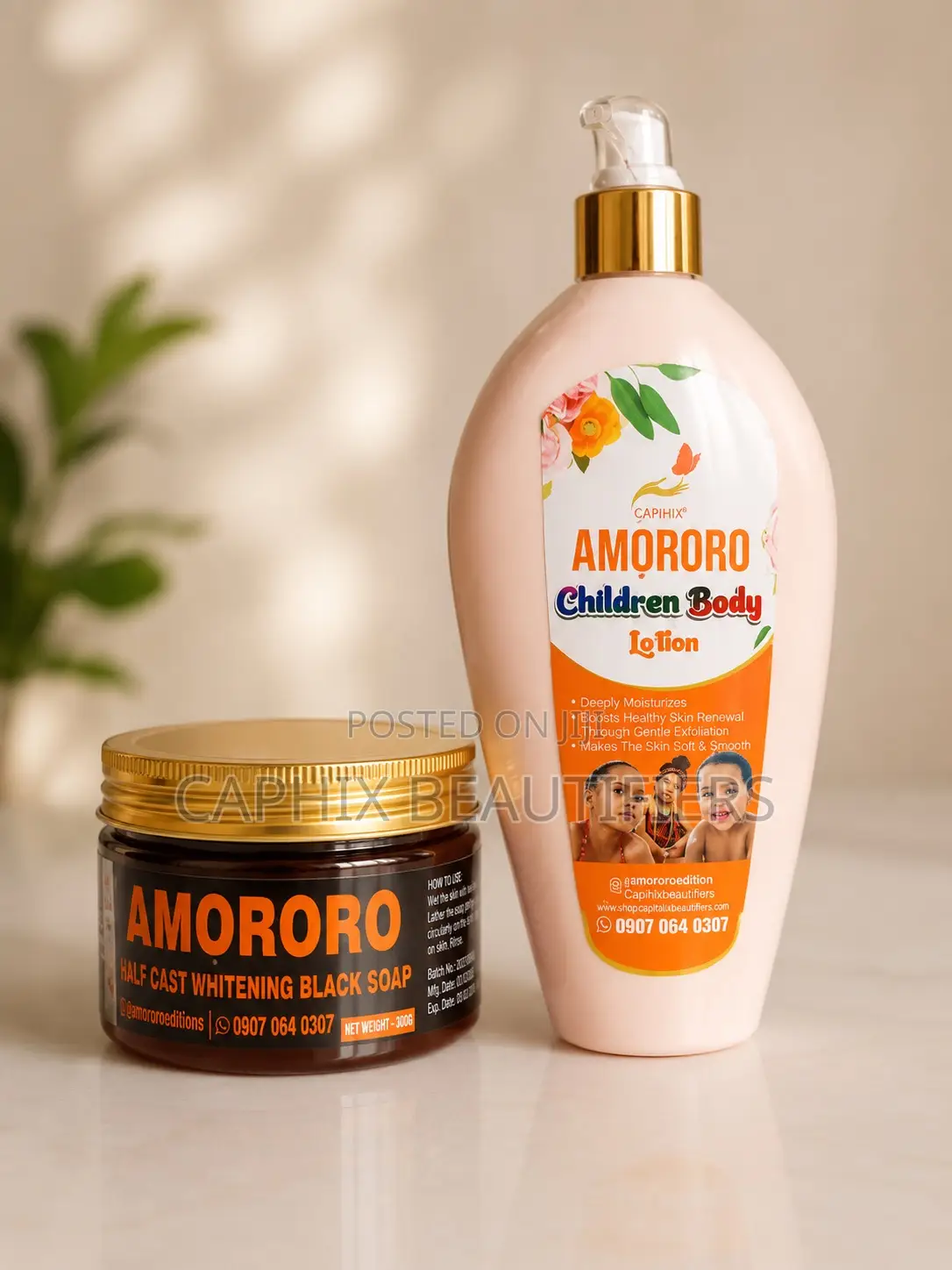 Amororo Skincare Mini Children Set