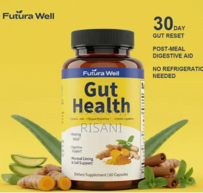 Gut Health For Bloatin Relief,Detox, Cleanse And Support Digestion