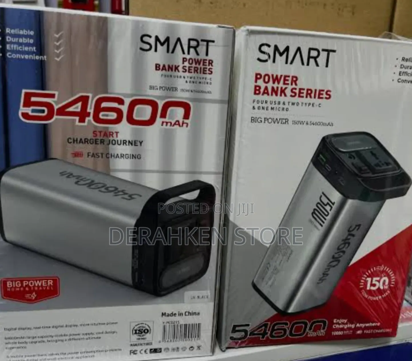 Smart 54,600mah Power Bank Mini Portable Power Station