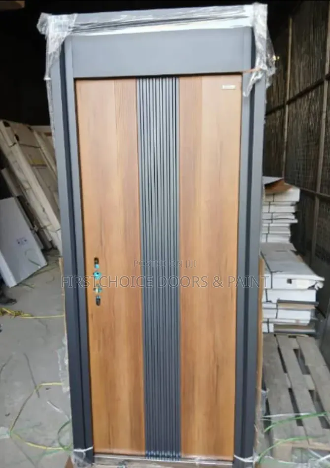 Fireproof Security Door With Smart Lock