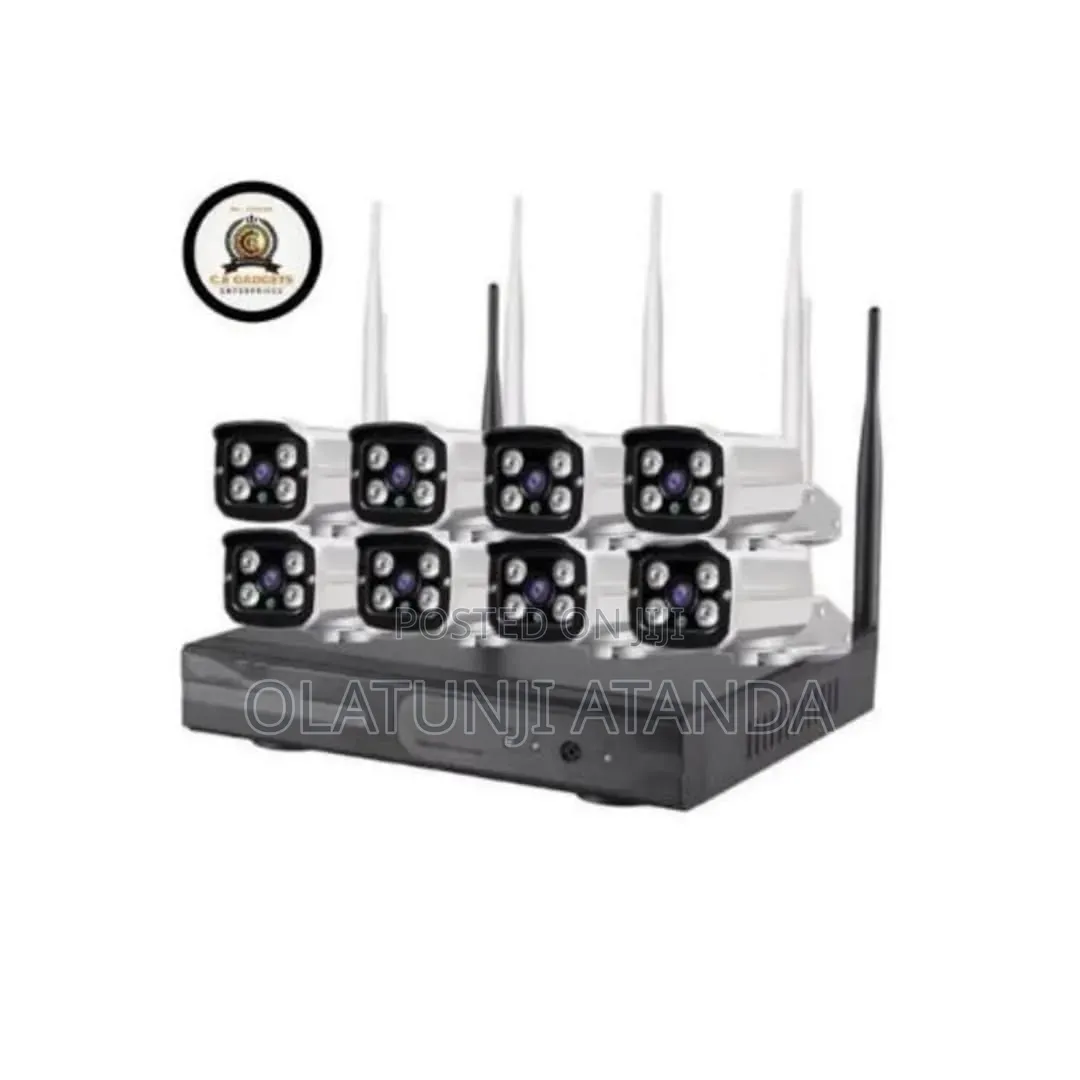 8 Channels NVR Wireless CCTV Kits