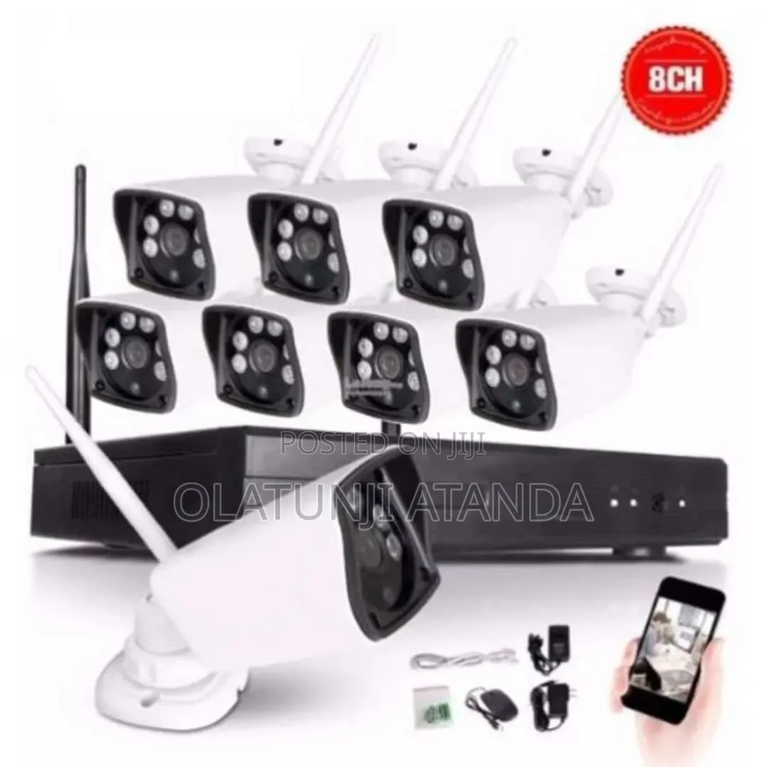 8 Channels NVR Wireless CCTV Kits