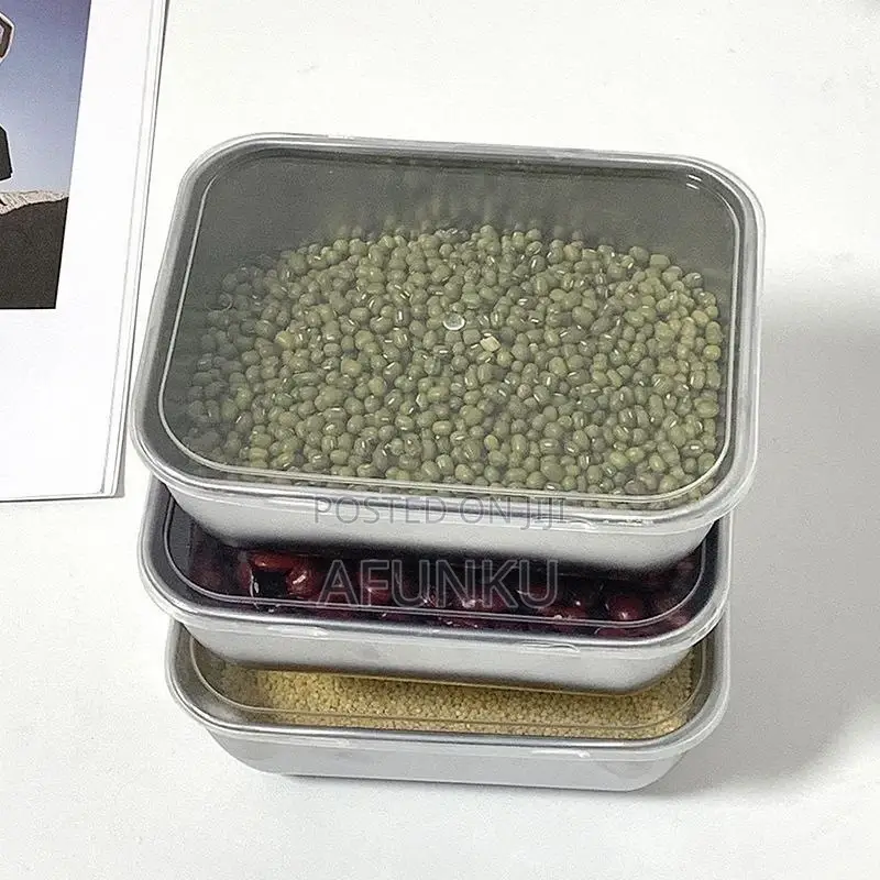 3pcs Stainless Steel With Cover