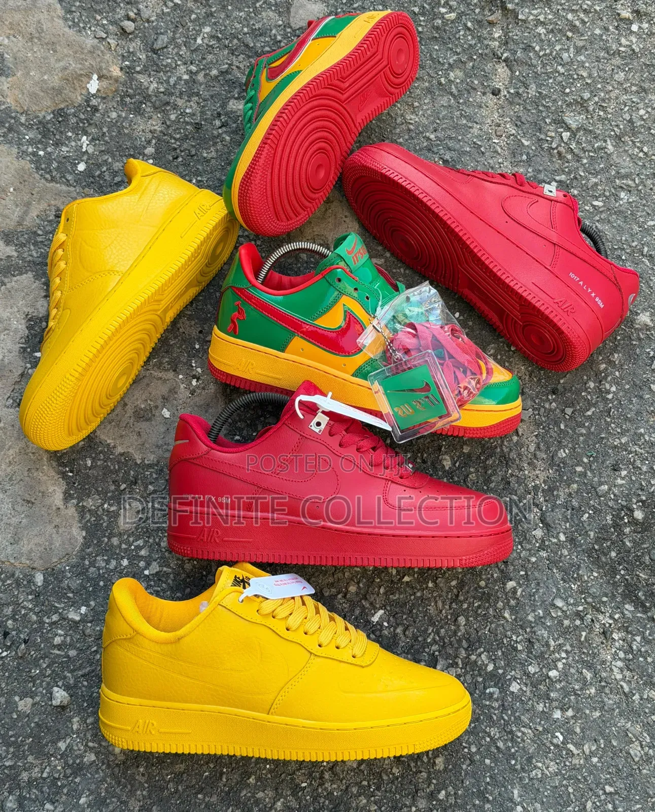 Nike Air Force 1 Multicolor Sneakers