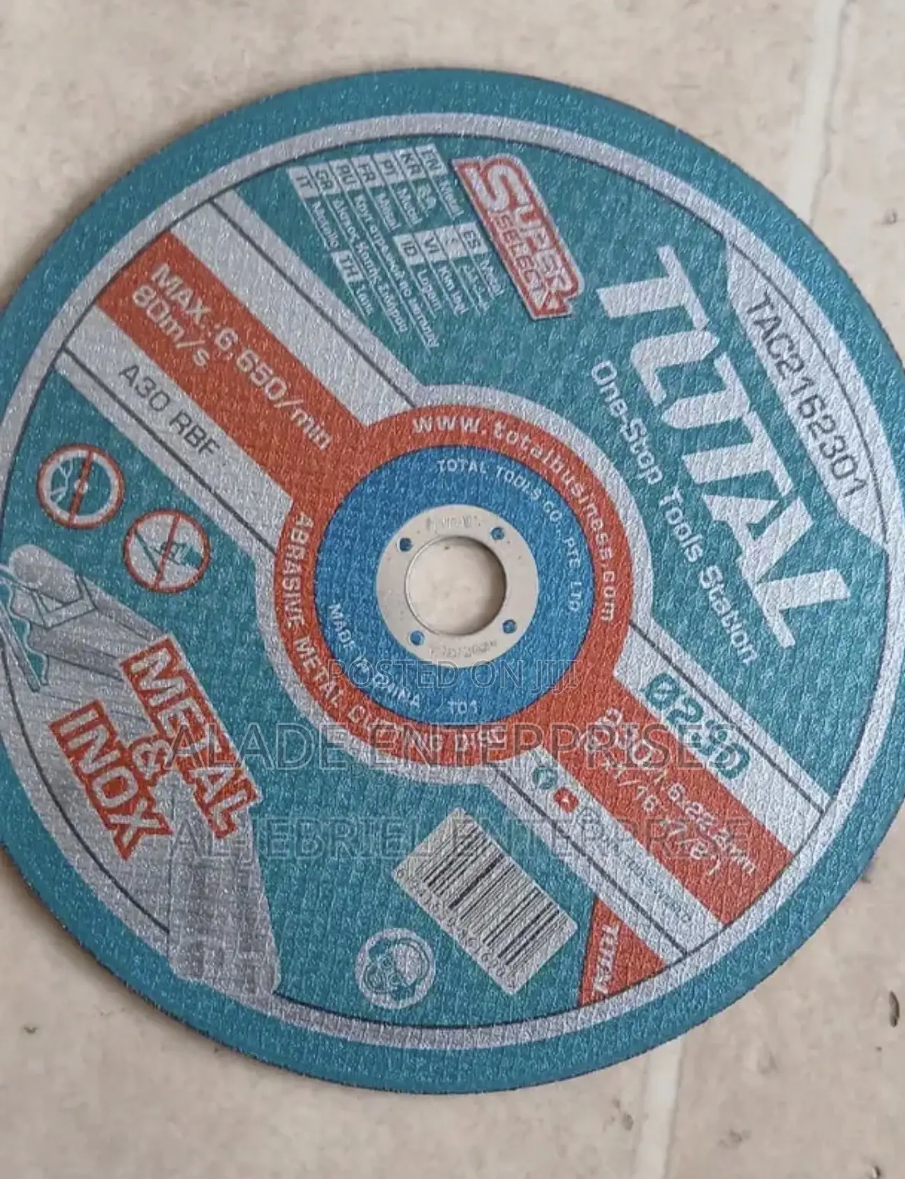 Total Metal Cutting Disc 230mm 9 Inches