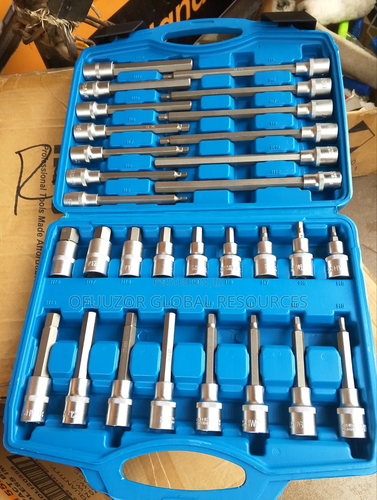 Long and Short Allen Key Socket Hexagon