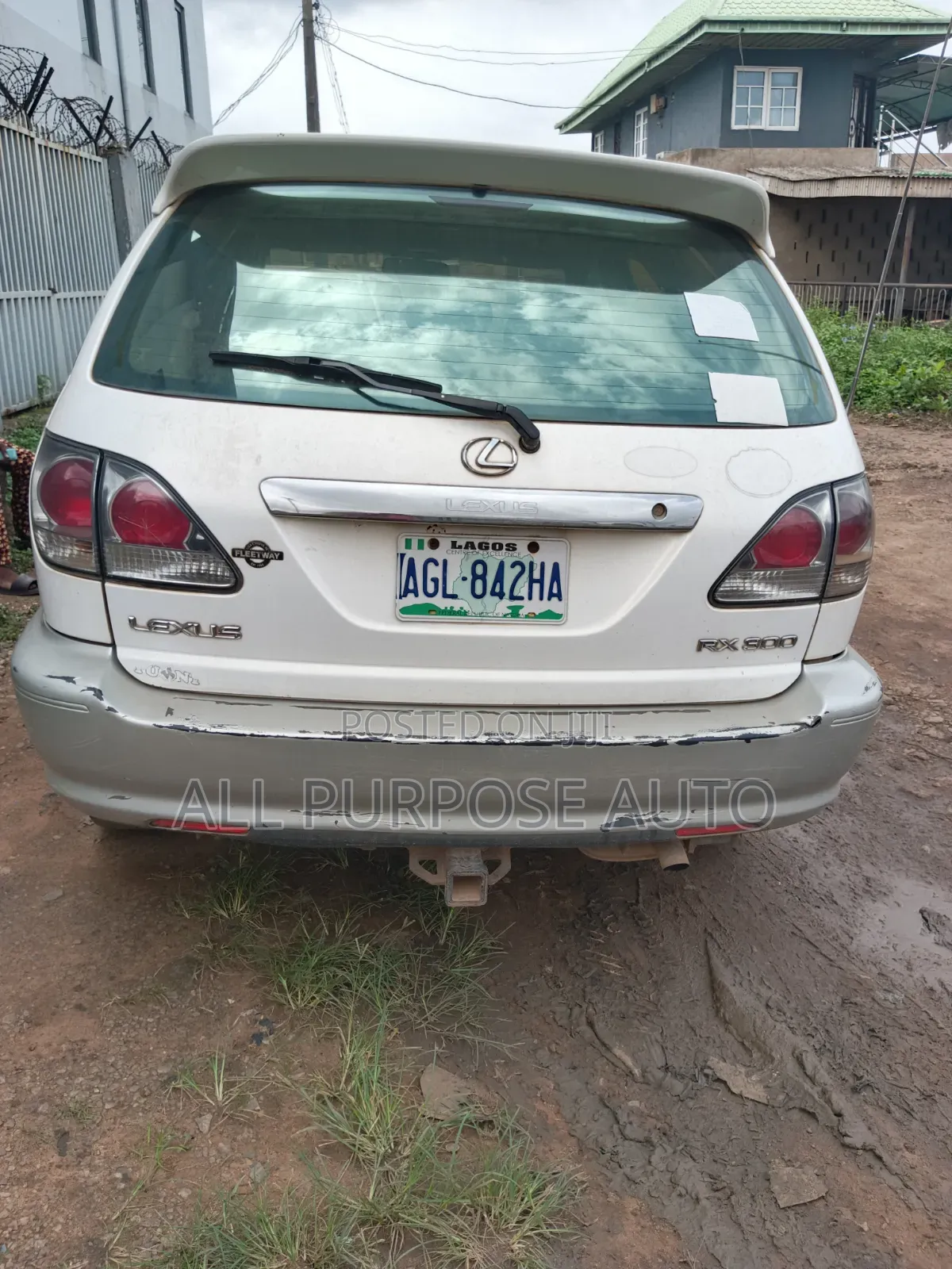 Lexus RX 2002 White