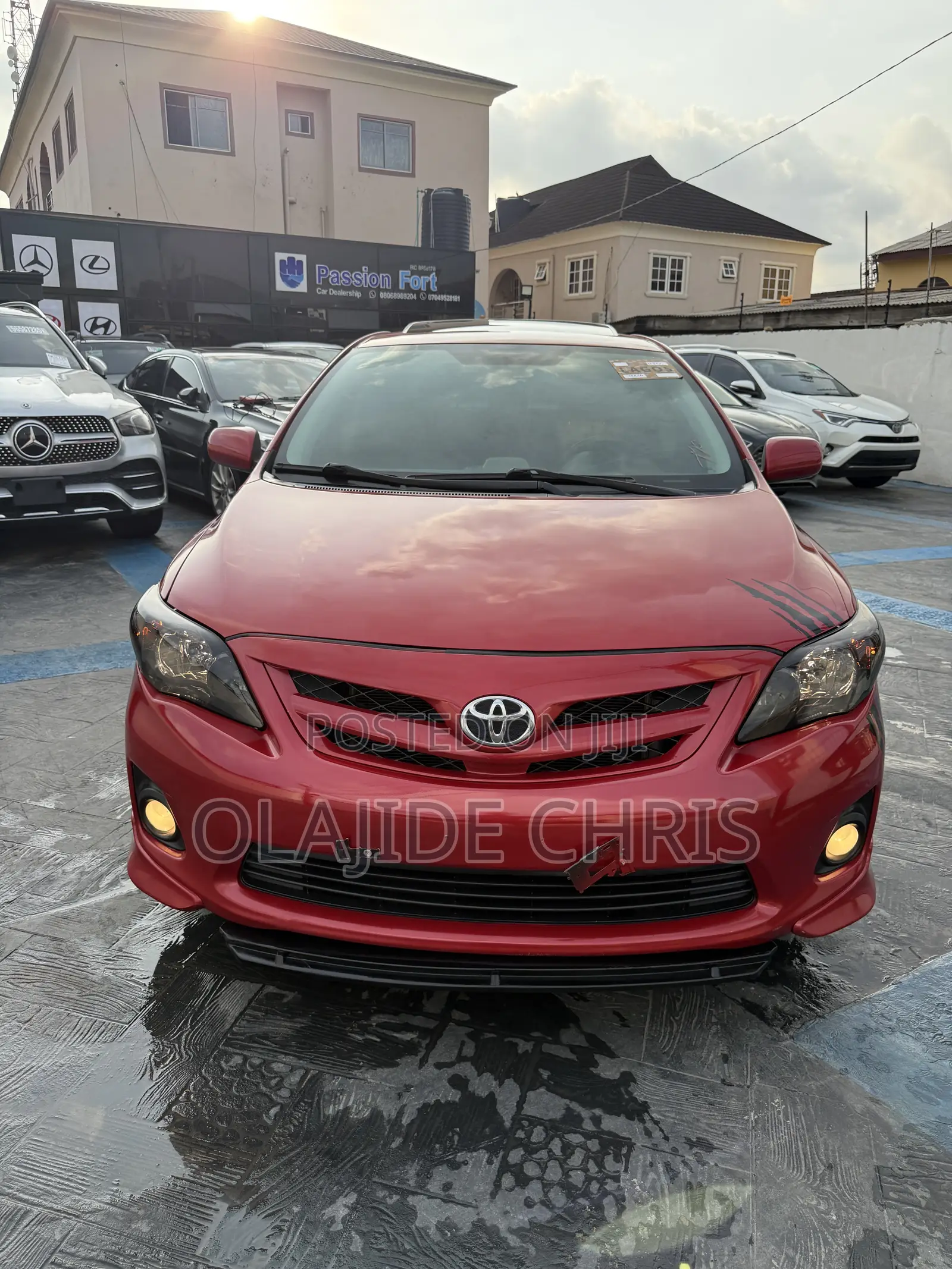 Toyota Corolla S 4dr Sedan (1.8L 4cyl 4A) 2013 Red