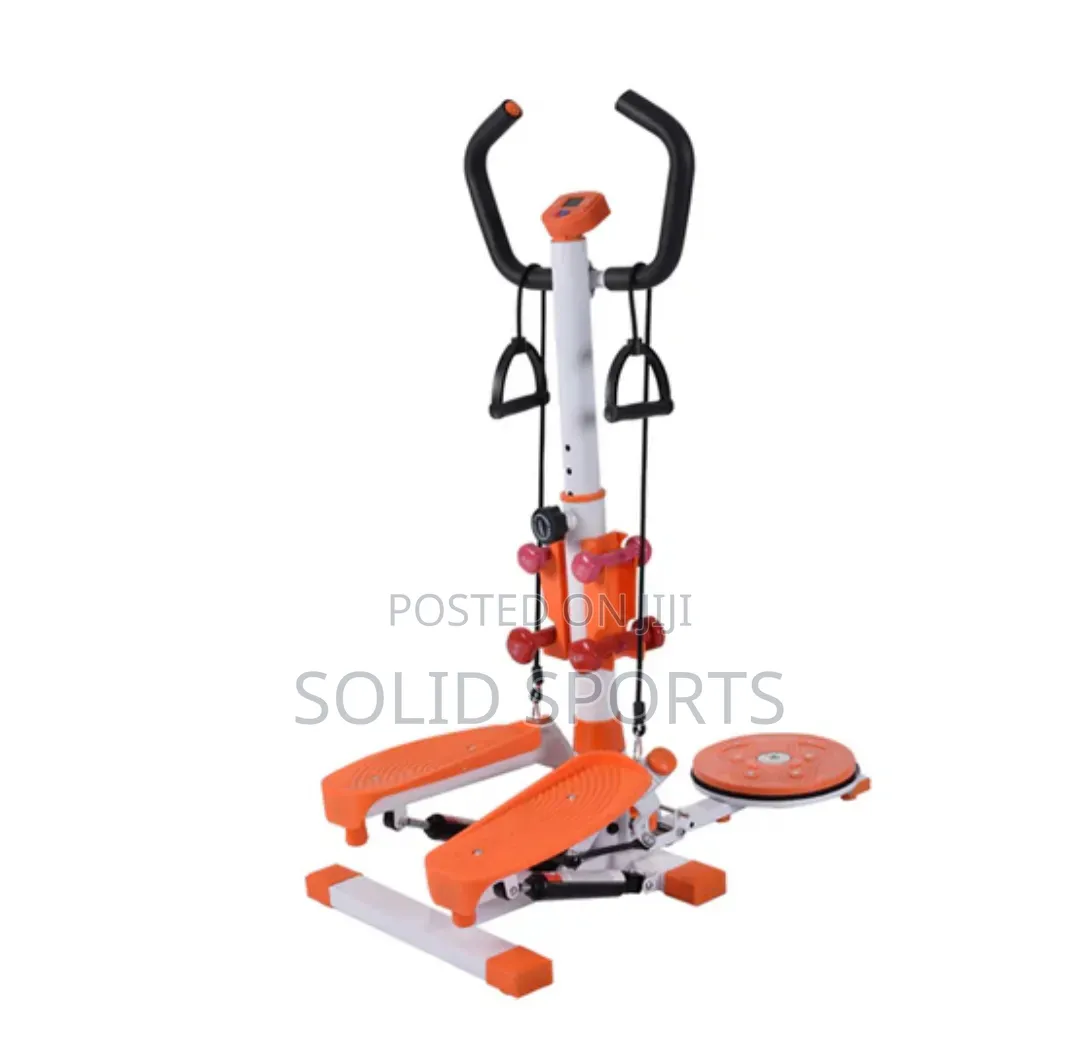 Stepper With Handle Dumbbell Waist Twister Rope