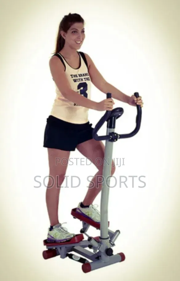 Stepper With Handle Dumbbell Waist Twister Rope