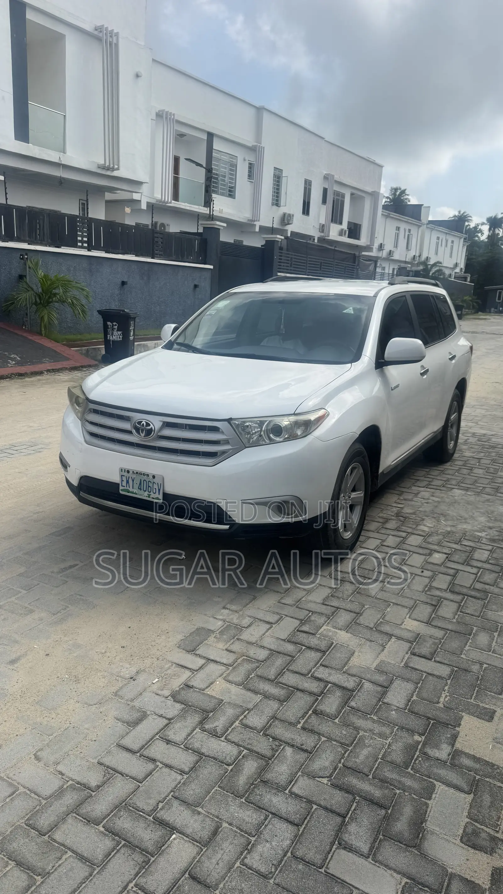 Toyota Highlander Sport 2008 White