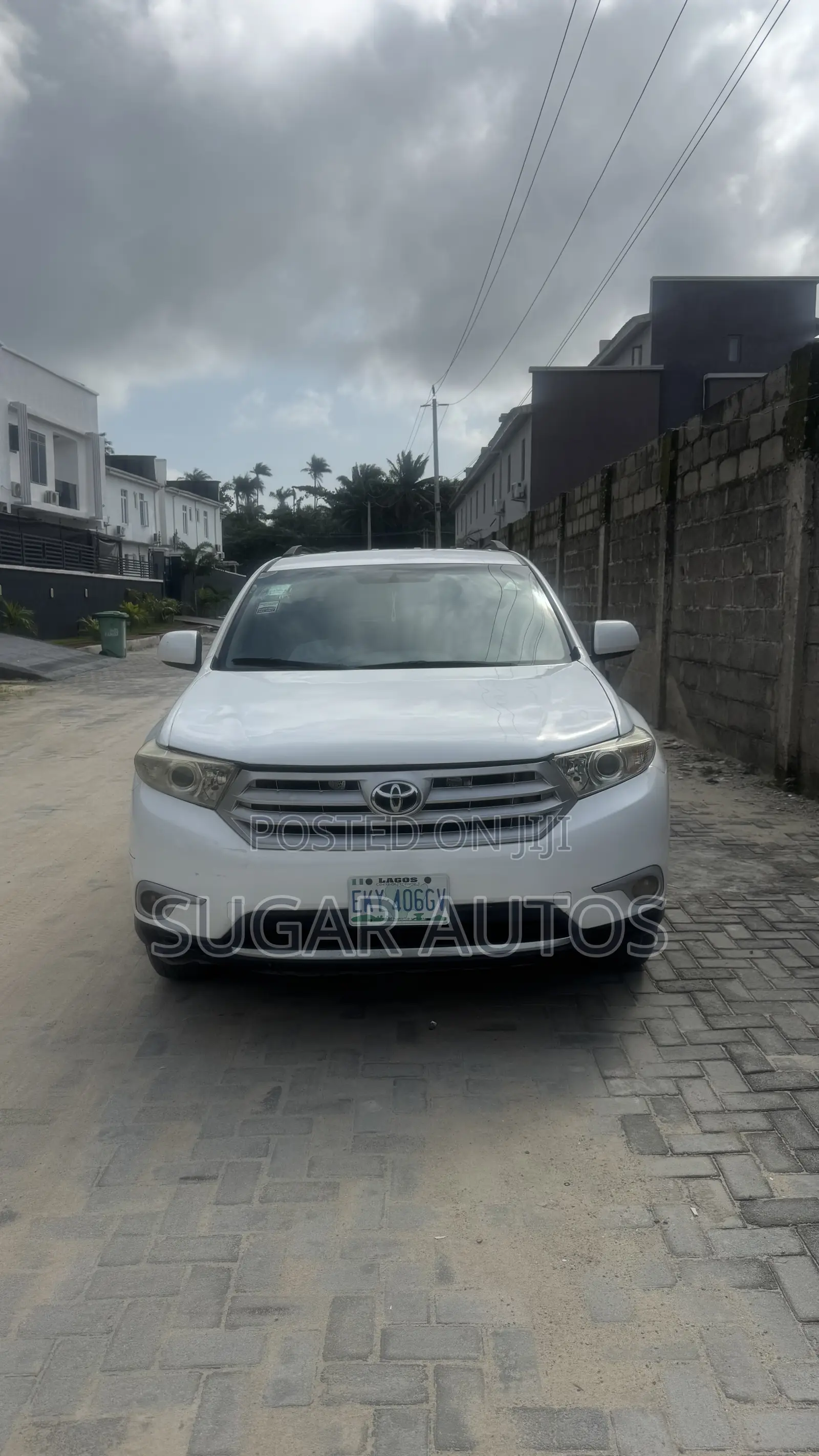 Toyota Highlander Sport 2008 White