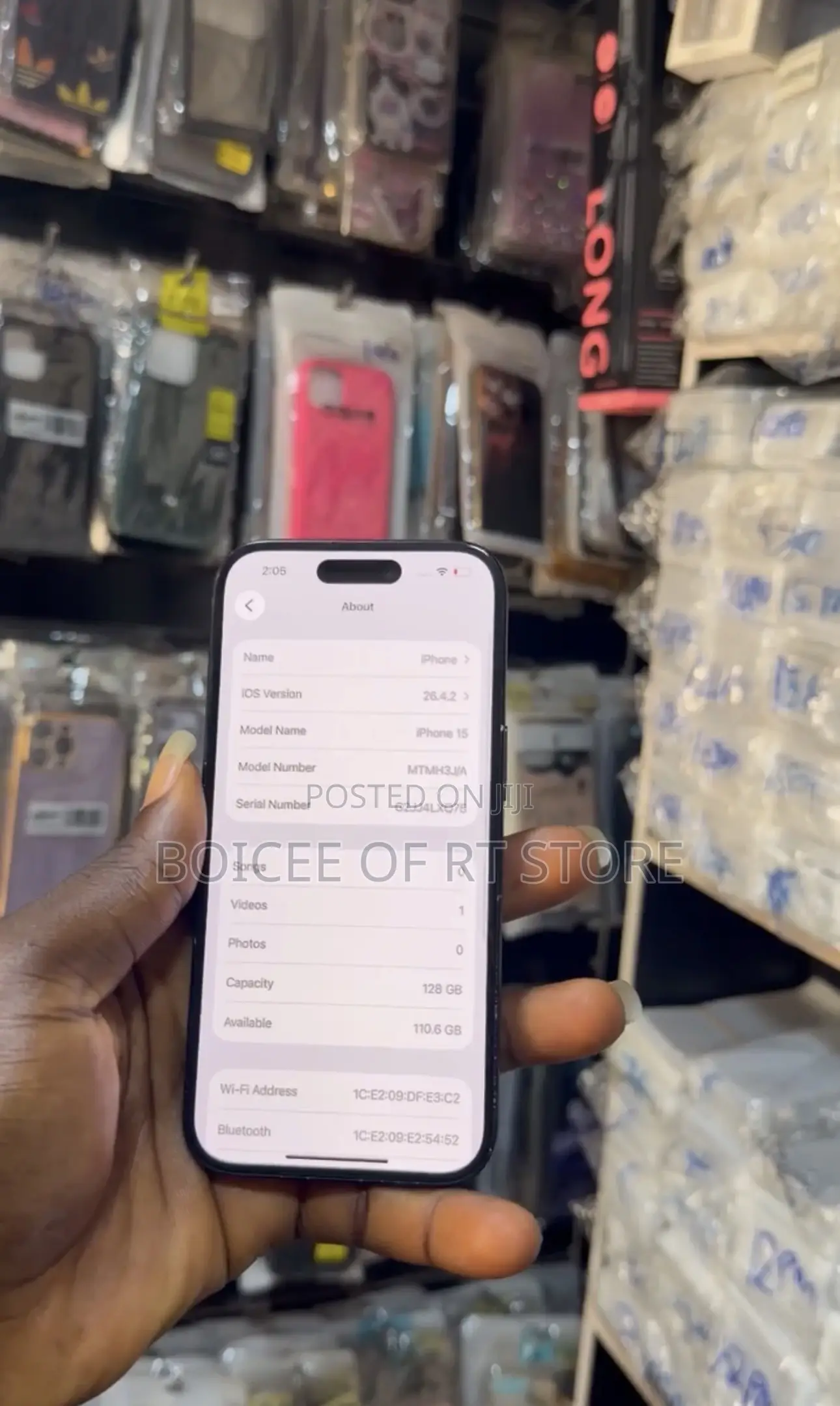 Apple iPhone 15 128 GB Black