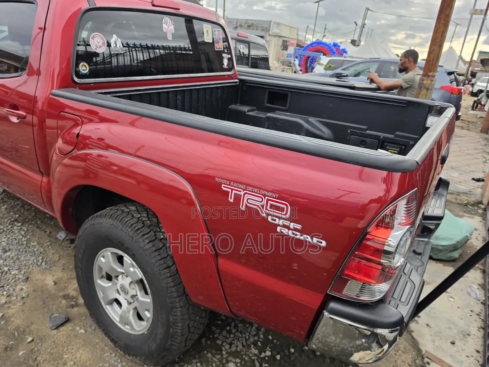 Toyota Tacoma 2011 Red
