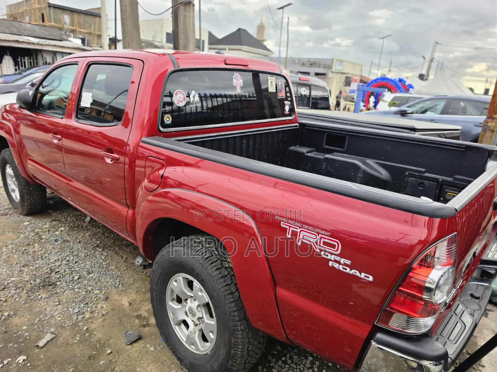 Toyota Tacoma 2011 Red