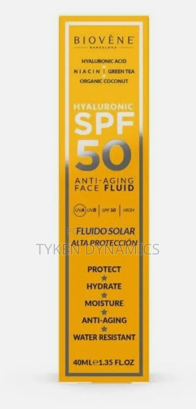 Biovene Hyaluronic SPF 50 Anti Aging Face Fluid 40ml