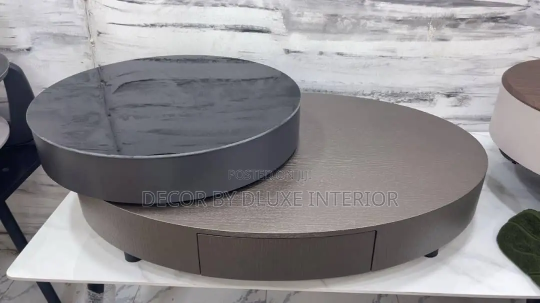 Modern Oval Minimalist Coffee Table