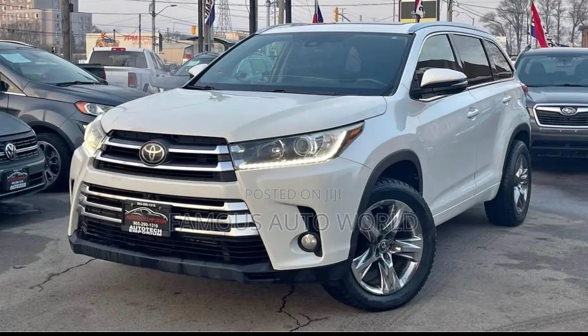 Toyota Highlander Limited Platinum 4x4 V6 (3.5L 6cyl 8A) 2018 White