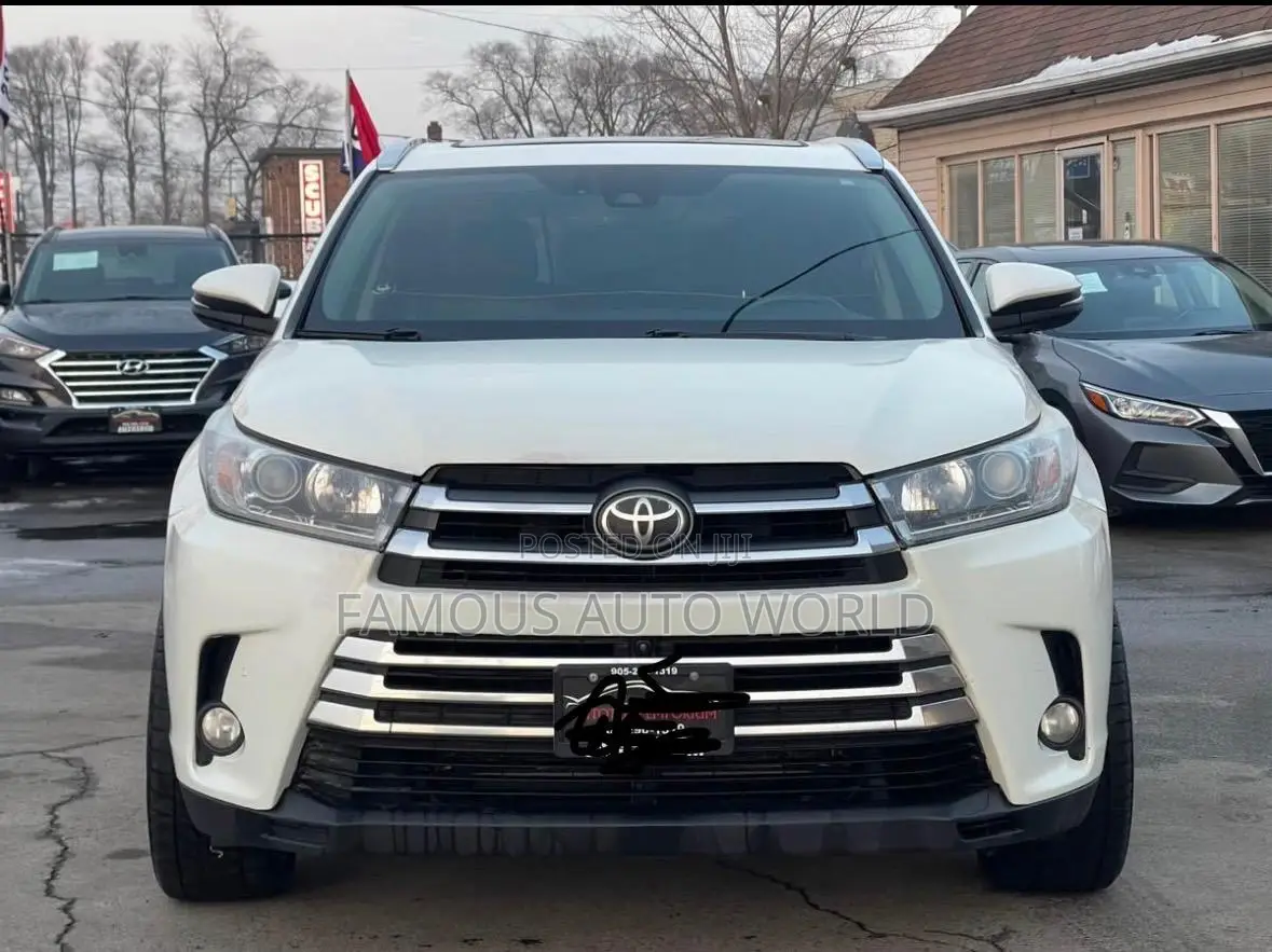 Toyota Highlander Limited Platinum 4x4 V6 (3.5L 6cyl 8A) 2018 White