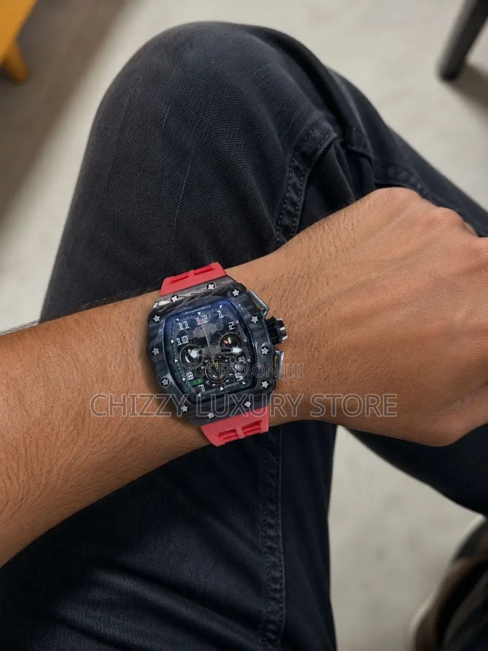 Richard Mille Quality Luxury Men Automatic Engine Wristwatch